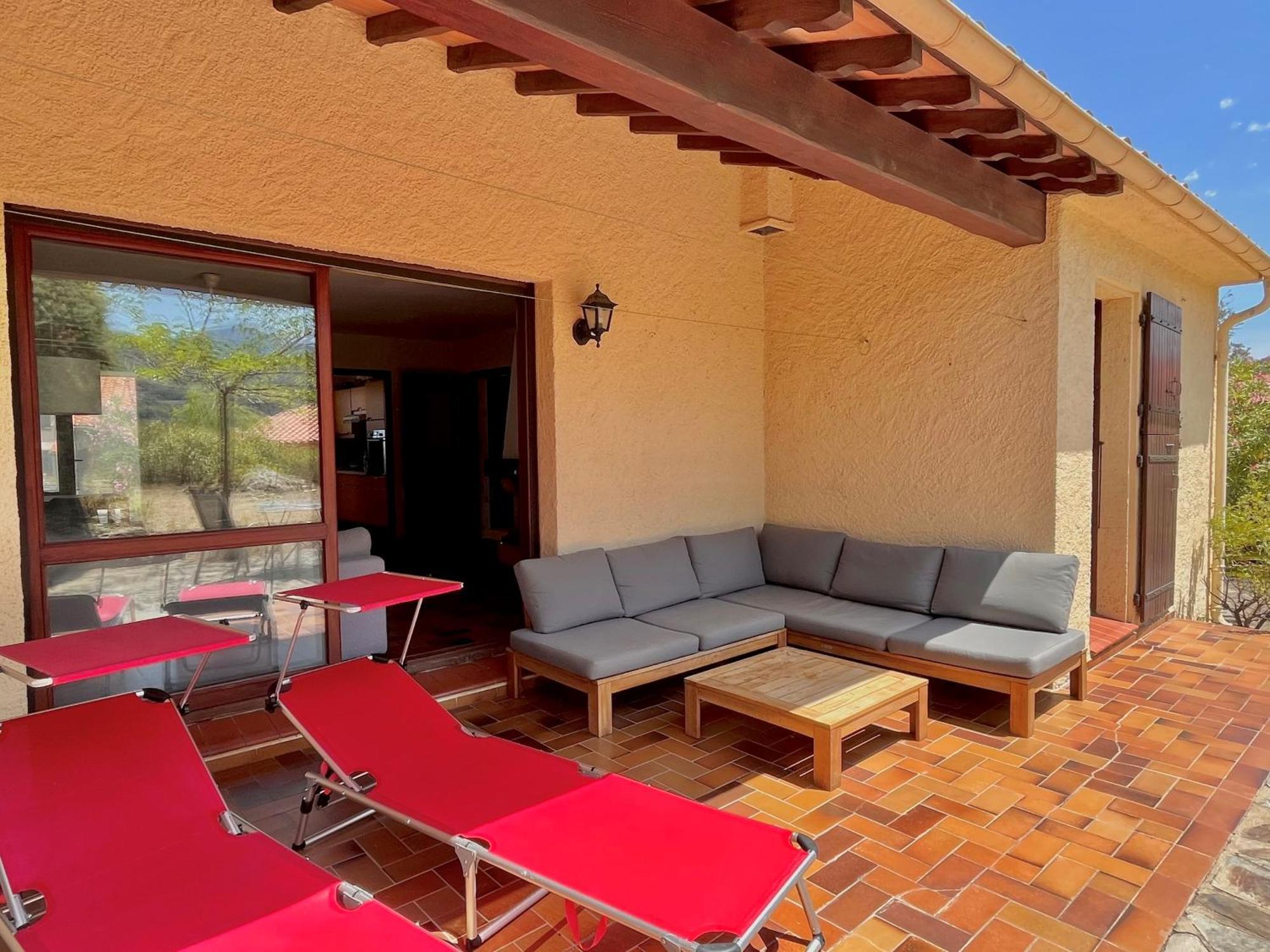 4Amb2 Villa De Caractere Avec Piscine Collective Колюр Екстериор снимка